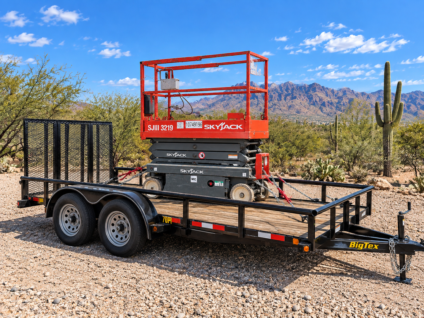 2018 Skyjack SJIII 3219 Scissor Lift – 19’ Platform Height